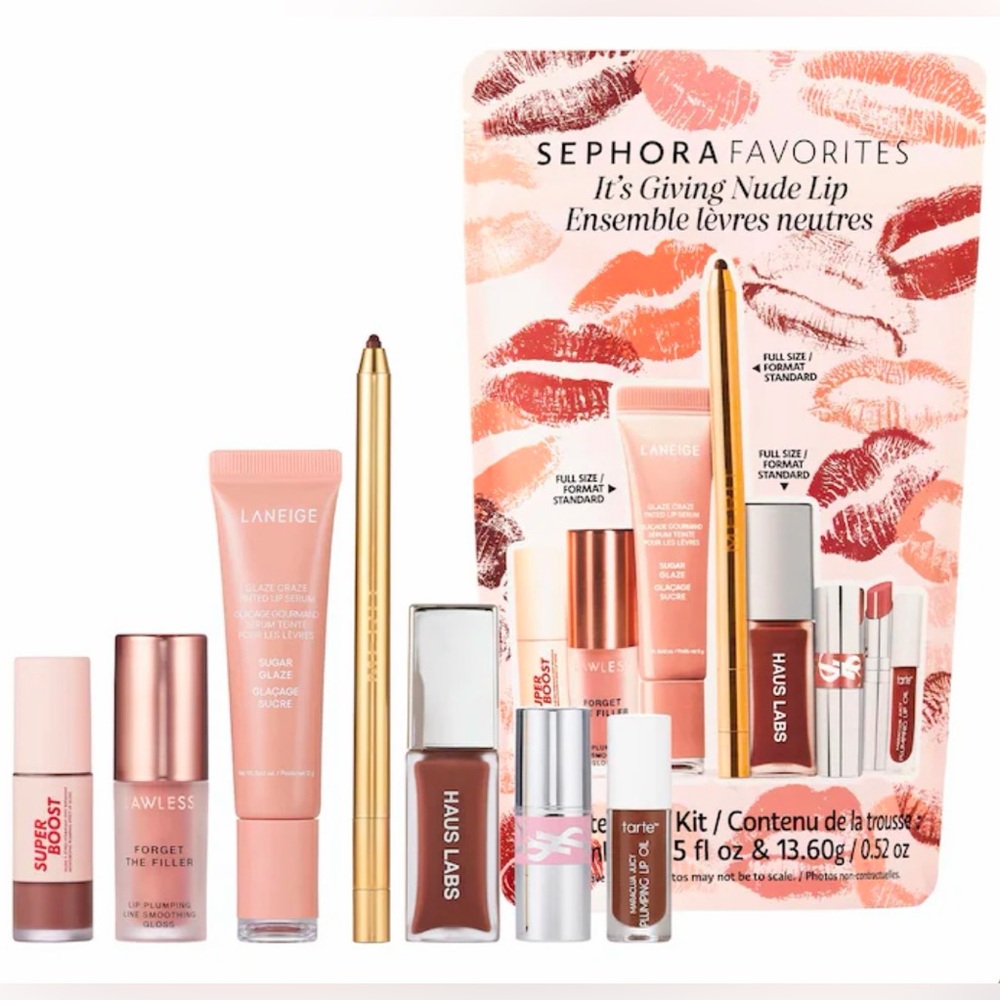 Sephora Favorites
It's Giving Nude Lip Makeup Value Set